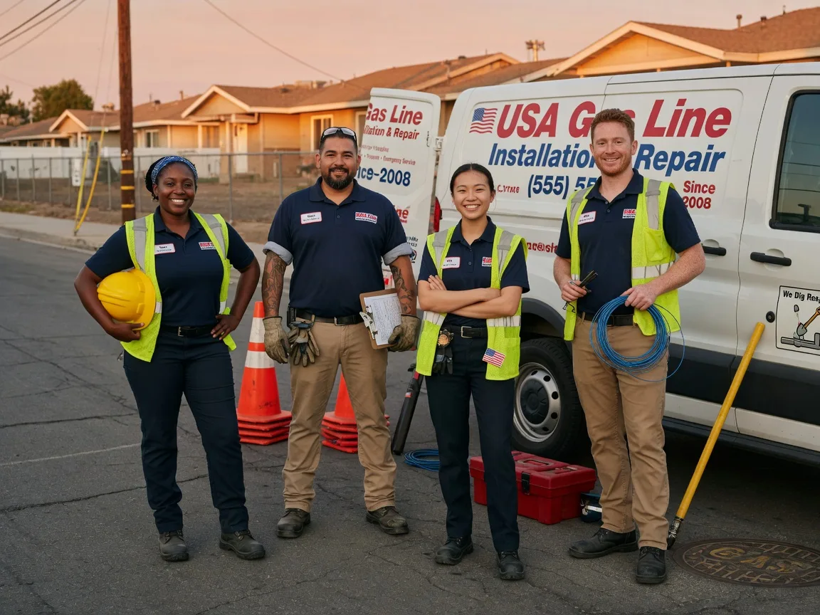 Gas Line Installation company in Freeport, OH